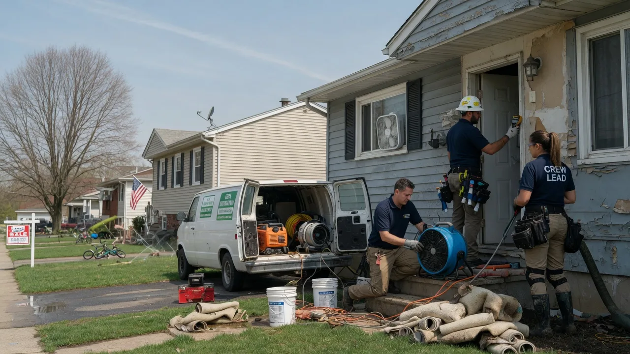 Flood Cleanup in Peterson, MN near me