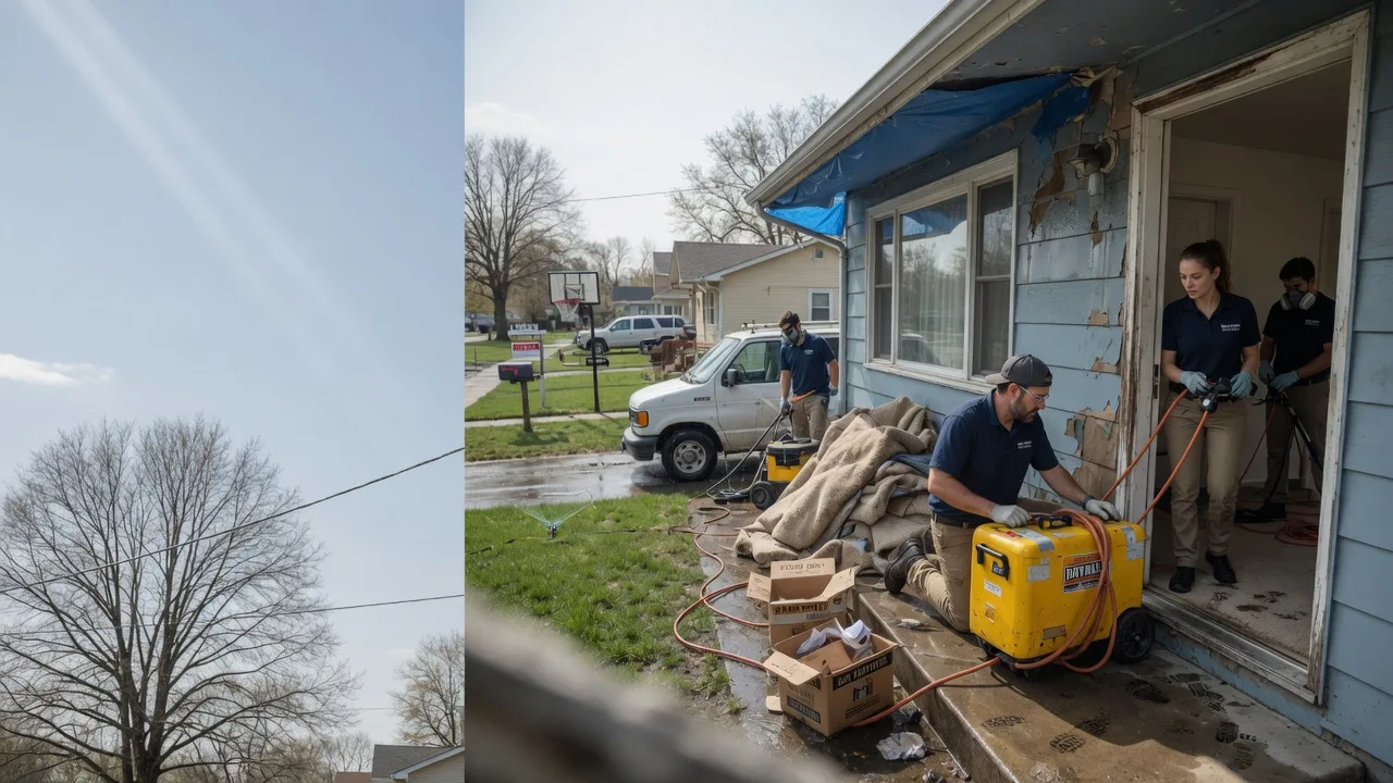 Basement Flood Cleanup in Peterson, MN near me